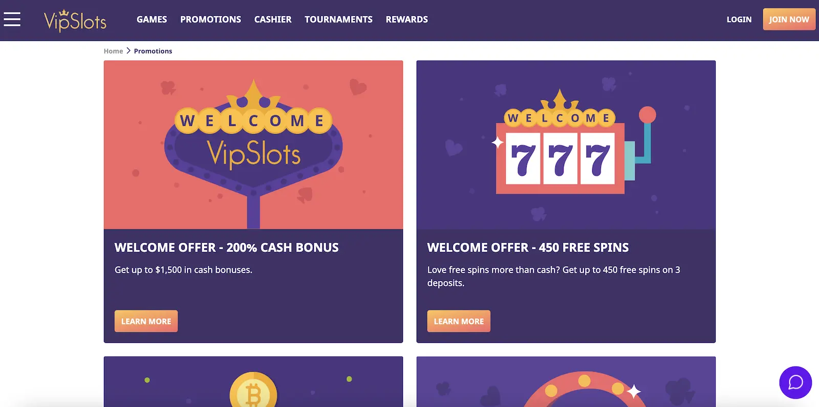 VipSlots Online Casino Bonus