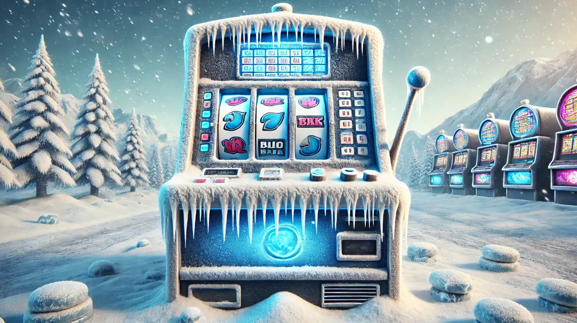 Slot machine gone cold