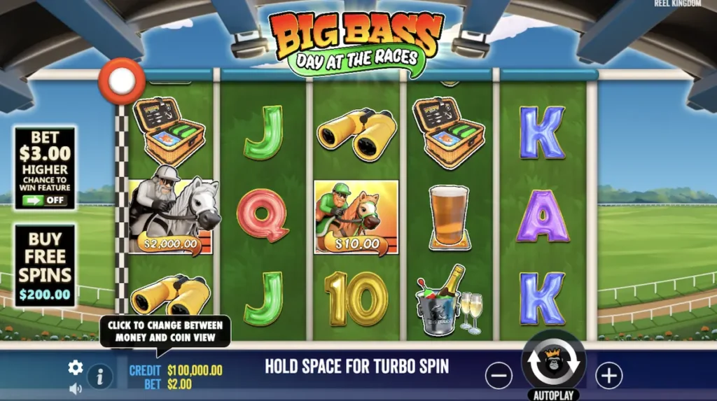 Big Bass: Day at the races