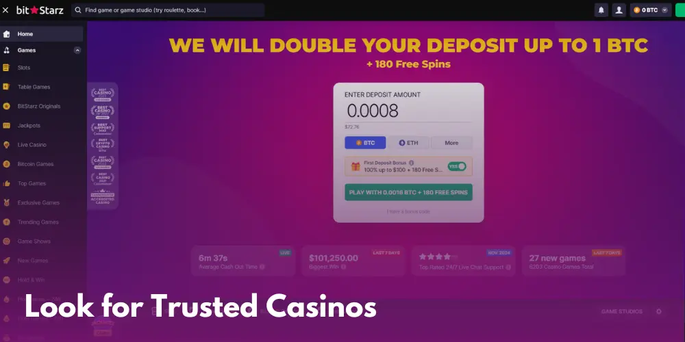 Trusted casinos