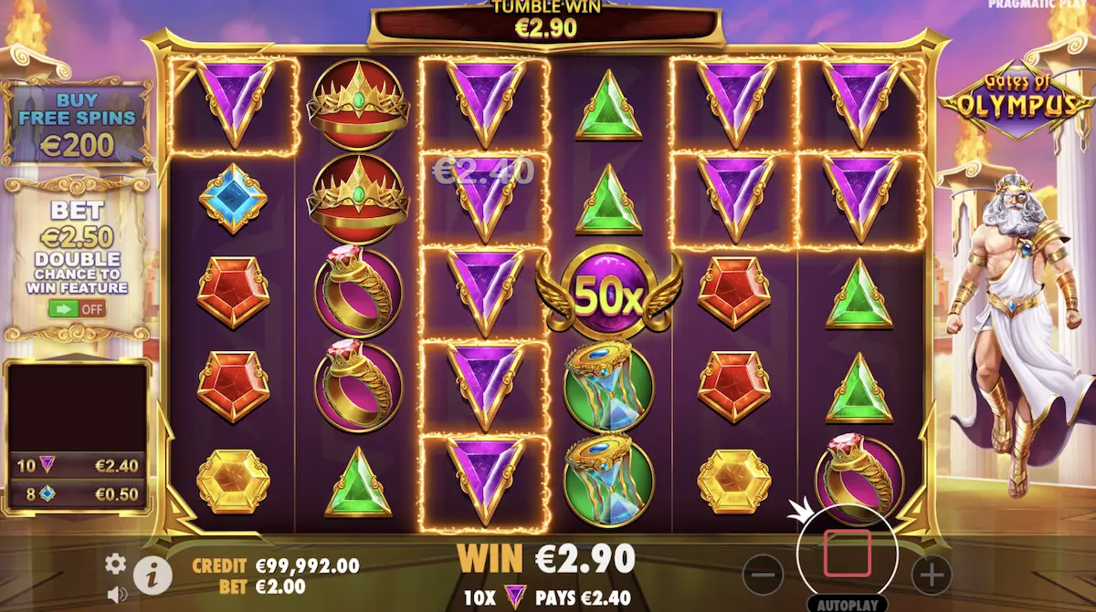 Gates of Olympus Tumble Slot