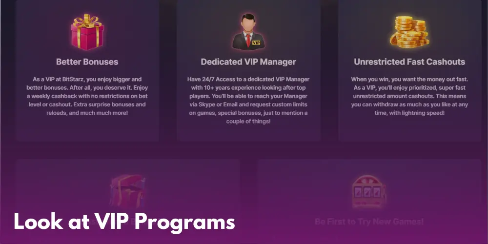 VIP Programs