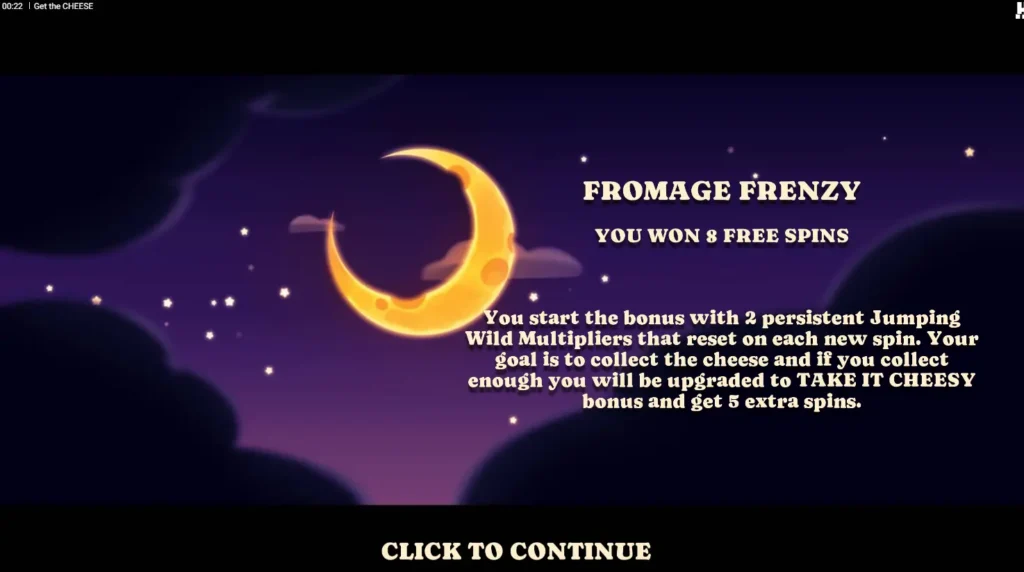 Get The Cheese Fromage Frenzy Bonus Game