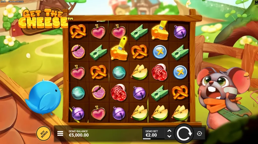 Get The Cheese slot game overview